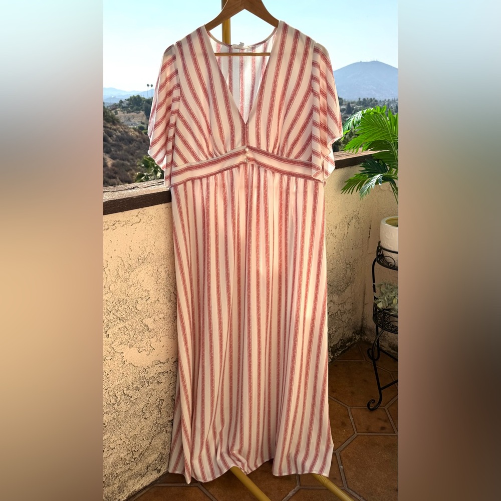 Bailey Blue Stripped Maxi Dress